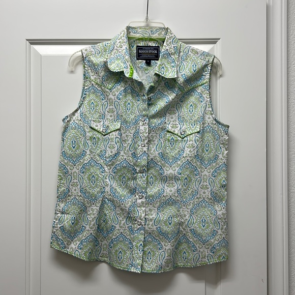 Rough Stock Sleeves Western Shirt - Picture 1 of 3